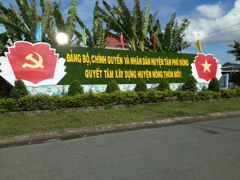 Tỉnh Tiền giang: Huyện Tân Phú Đông tập trung phát triển kinh tế nhanh, đa dạng và bền vững