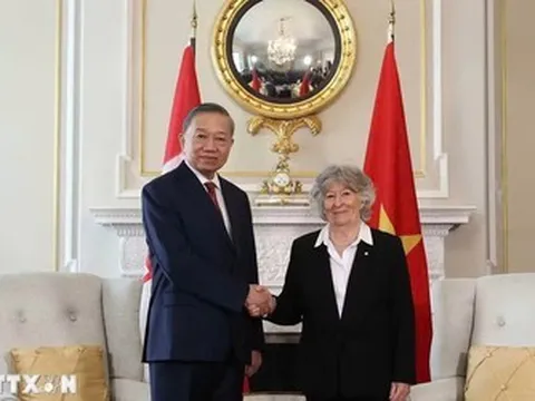 Tổng Bí thư, Chủ tịch nước Tô Lâm hội kiến Toàn quyền Canada Louise Arbour